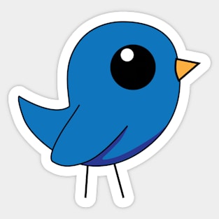 Blue Bird Sticker